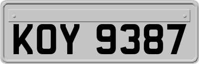 KOY9387