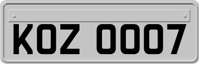 KOZ0007