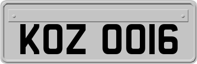 KOZ0016