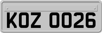 KOZ0026
