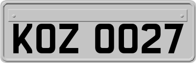 KOZ0027