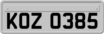 KOZ0385