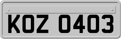 KOZ0403
