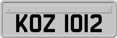 KOZ1012