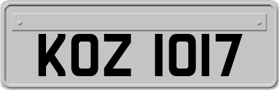 KOZ1017