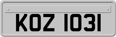KOZ1031