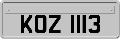 KOZ1113