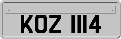 KOZ1114