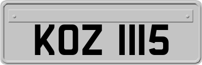 KOZ1115