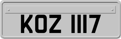 KOZ1117