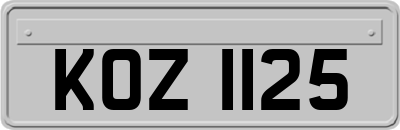 KOZ1125