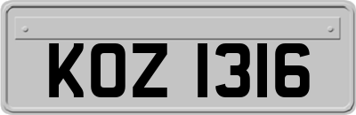 KOZ1316