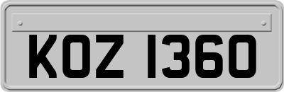 KOZ1360