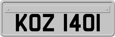 KOZ1401