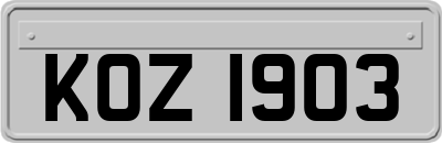 KOZ1903