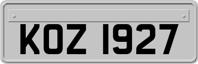 KOZ1927