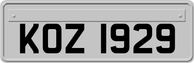 KOZ1929