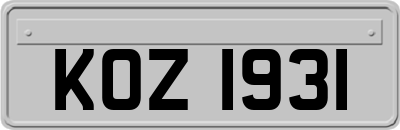 KOZ1931