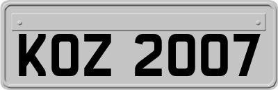 KOZ2007