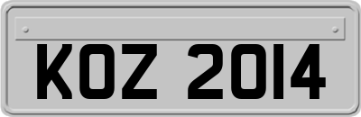 KOZ2014