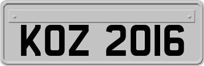 KOZ2016