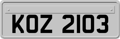 KOZ2103