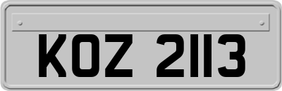 KOZ2113