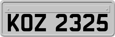 KOZ2325