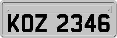KOZ2346