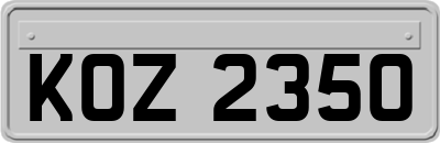 KOZ2350