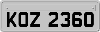 KOZ2360