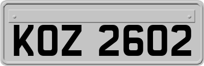 KOZ2602