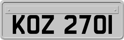 KOZ2701