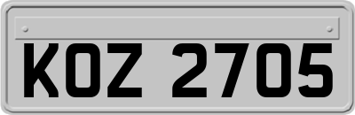 KOZ2705