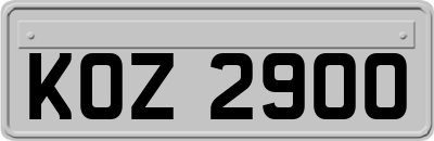 KOZ2900