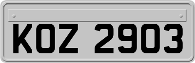 KOZ2903