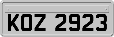 KOZ2923