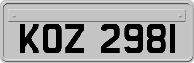 KOZ2981