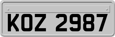 KOZ2987