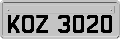 KOZ3020