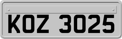 KOZ3025