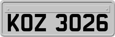 KOZ3026