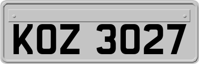 KOZ3027