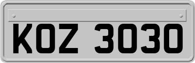 KOZ3030