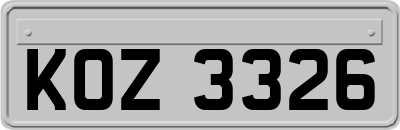 KOZ3326