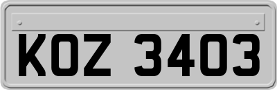 KOZ3403