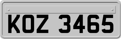 KOZ3465