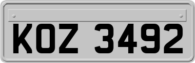 KOZ3492