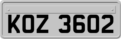 KOZ3602