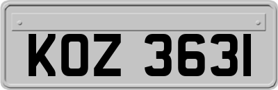 KOZ3631